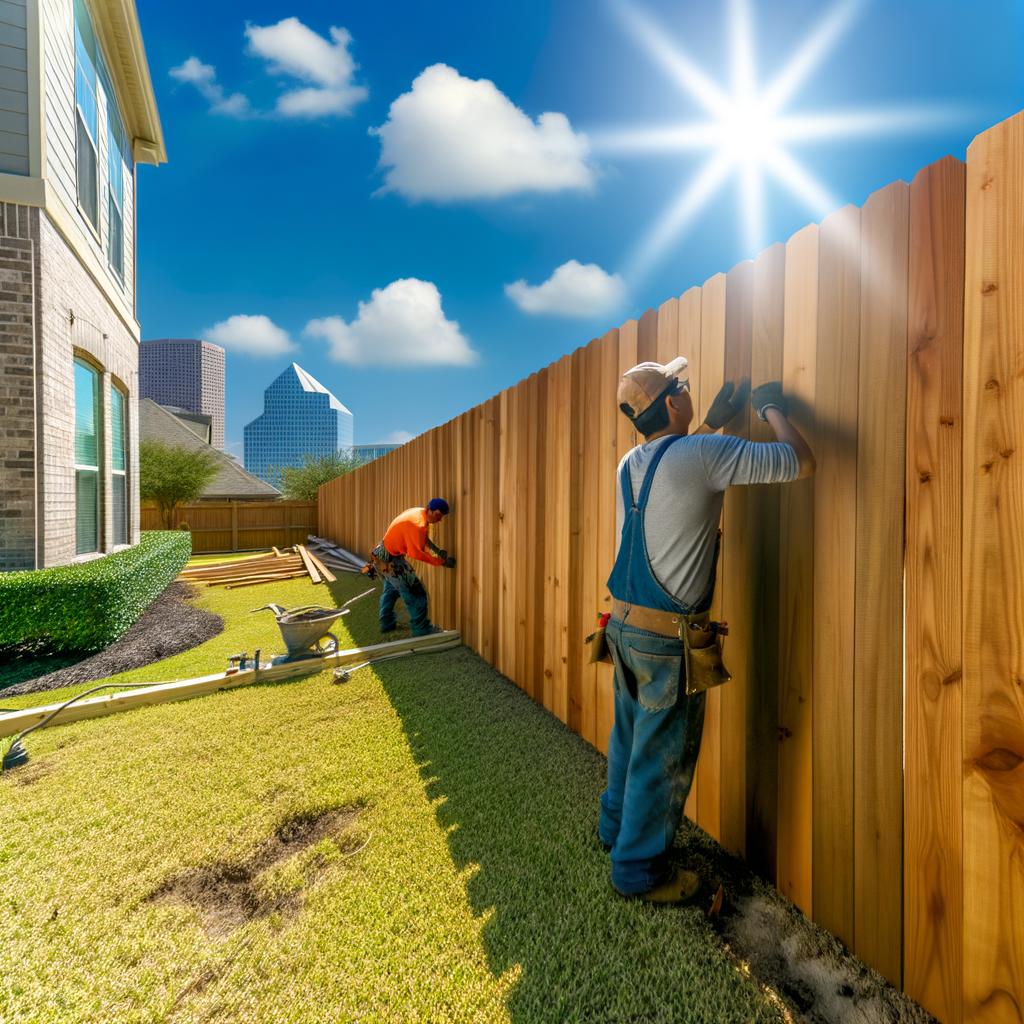 Secure Your Sanctuary: Cedar Wood Fence Installation in Baytown