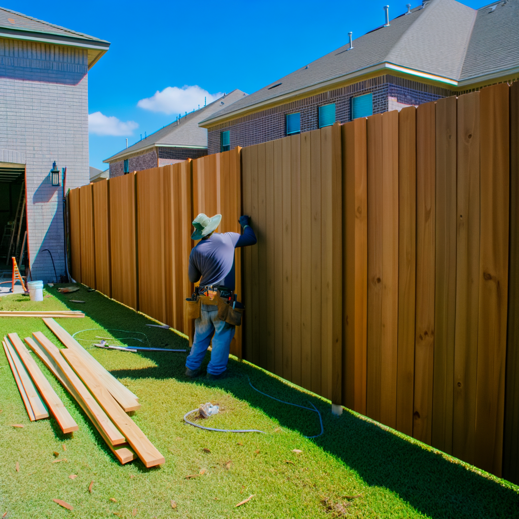 Secure Your Sanctuary: Mustang Fencing's Cedar-Wood Privacy & Durability in 77090