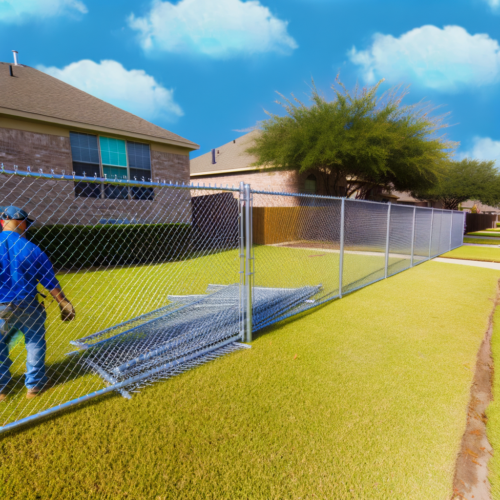 Secure Your Sanctuary: Mustang Fencing's Durable Chainlink Solutions in 77008