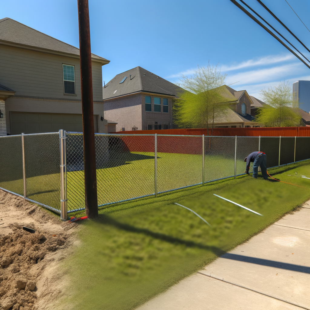 Secure Your Sanctuary: Mustang Fencing's Durable Chainlink Solutions in 77026